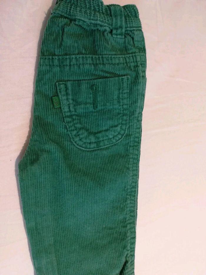 Pantalon velours vert - photo numéro 1