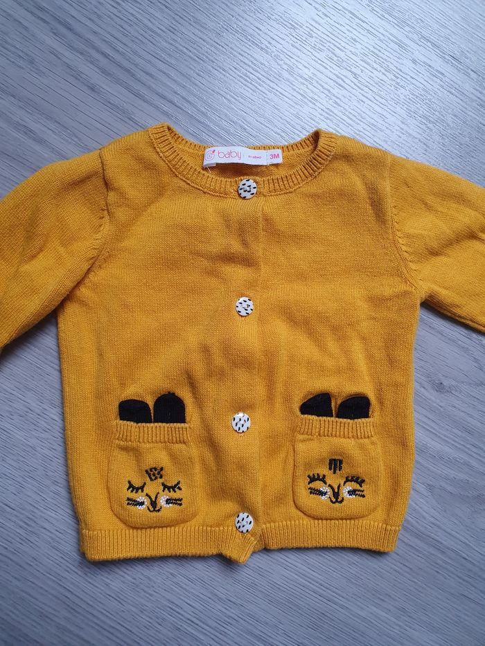 Joli gilet bébé 3 mois :)