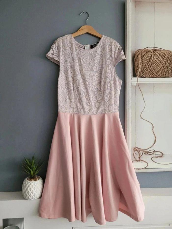 🌻 Robe rose poudré clair Taille S/M Chic Me - photo numéro 4