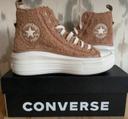 Converse tissu bouclette