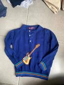 Pull coton sergent major 3 ans