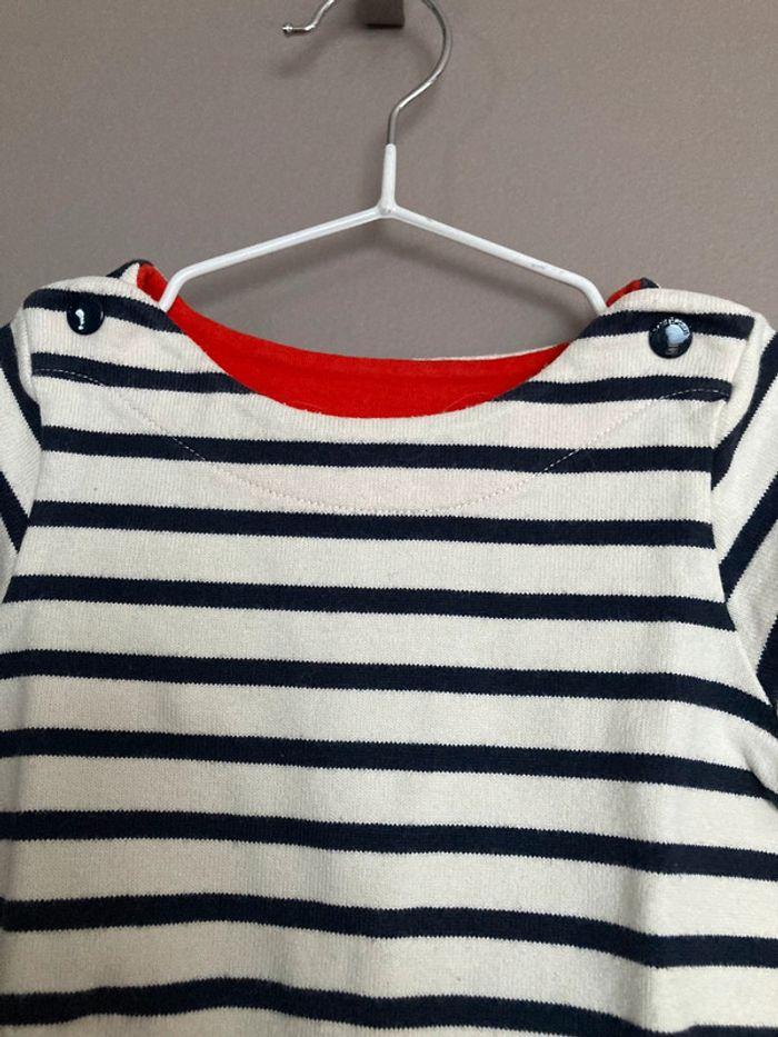 Petit Bateau robe rayée 18 mois - photo numéro 3