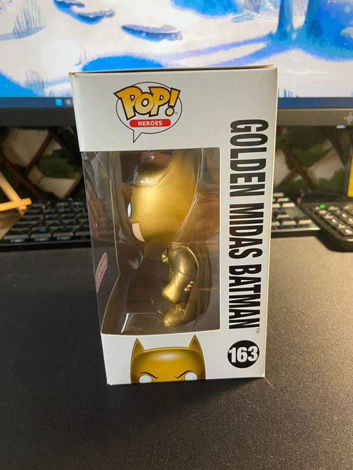 Funko Pop Batman golden midas rare authentique - photo numéro 2