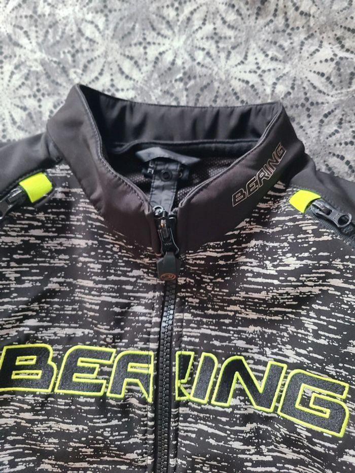 Veste blouson de moto bering réfléchissante taille S - photo numéro 9