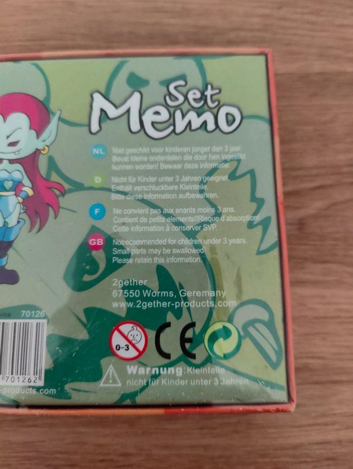 Jeu de société Set Mémo à colorier - photo numéro 3