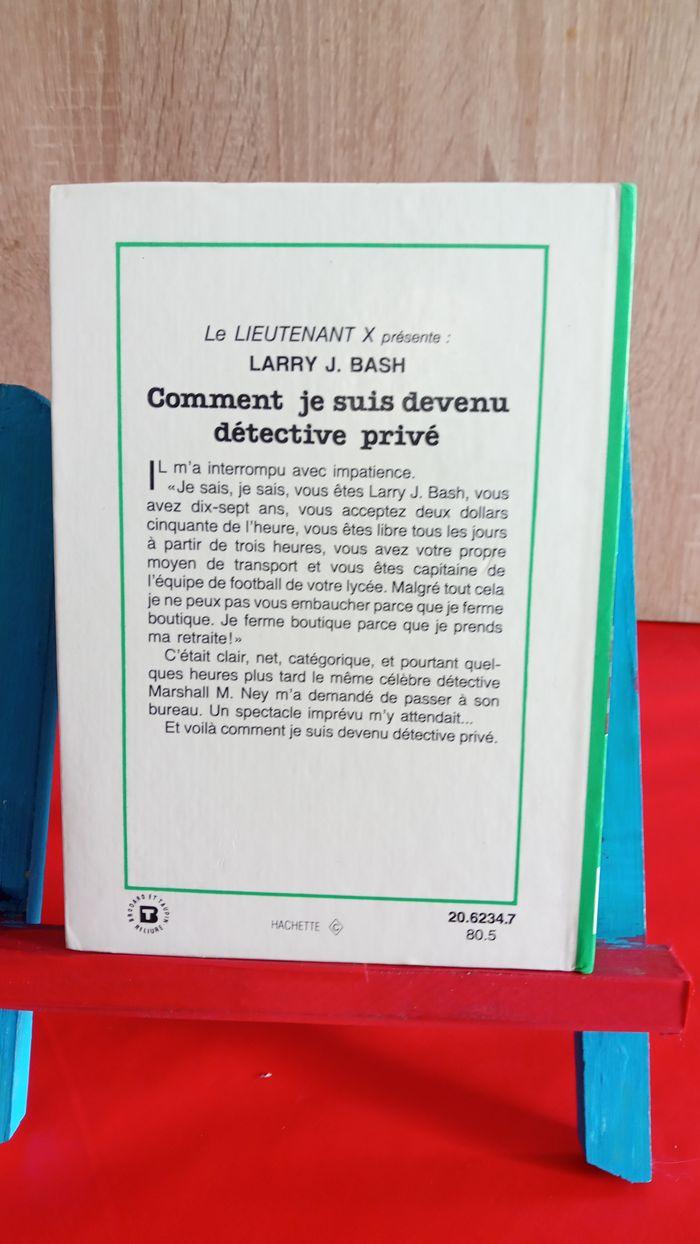 Comment je suis devenu détective privé, 1980, bibliothèque verte. - photo numéro 2