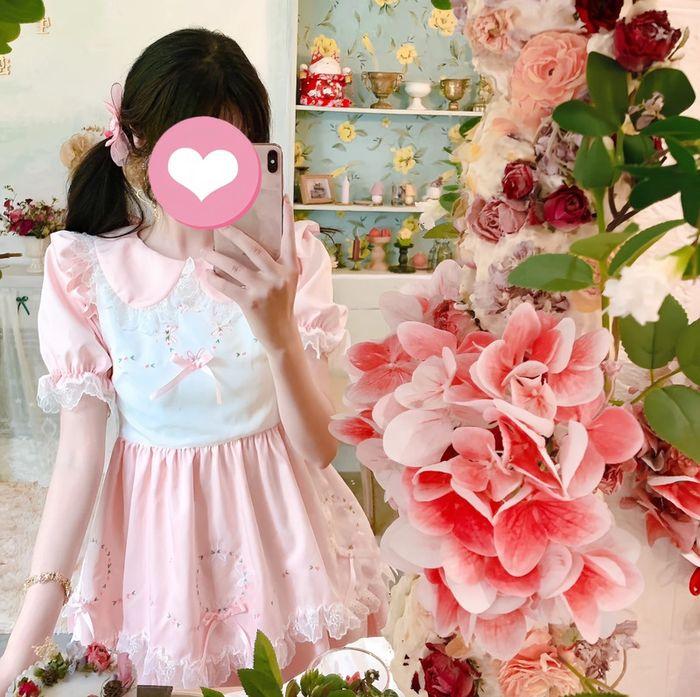 Dress Robe Pink Lolita Cute Kawaii Princess Barbie Cosplay - photo numéro 14