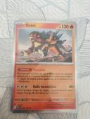 Carte pokemon holographique ev3