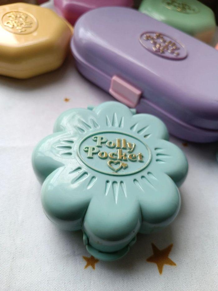 Polly pocket bluebird stamper tampon ballerine flower Hollywood chalet sushi tea house maison - photo numéro 5