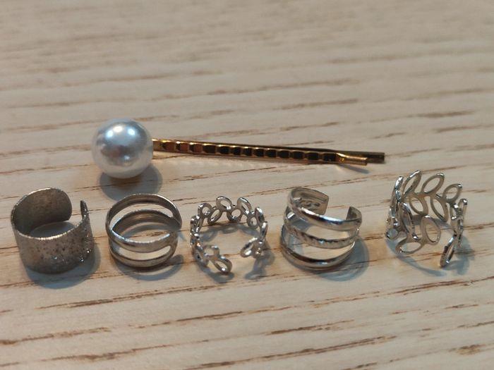 Lot pince à perle unique et bijoux oreilles