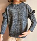 Pull la redoute 6 ans gris fille