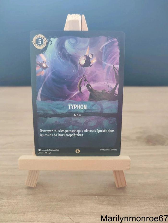 Lorcana chapitre 4 Disney typhon - photo numéro 1