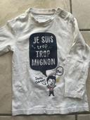 T-shirt manches longues - 24 mois