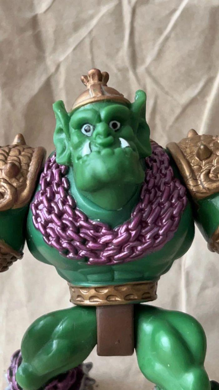 Figurine articulée troll warrior de 9cm - photo numéro 2