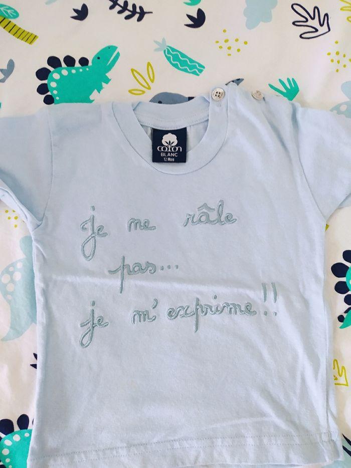 Tee shirt avec message rigolo - photo numéro 2