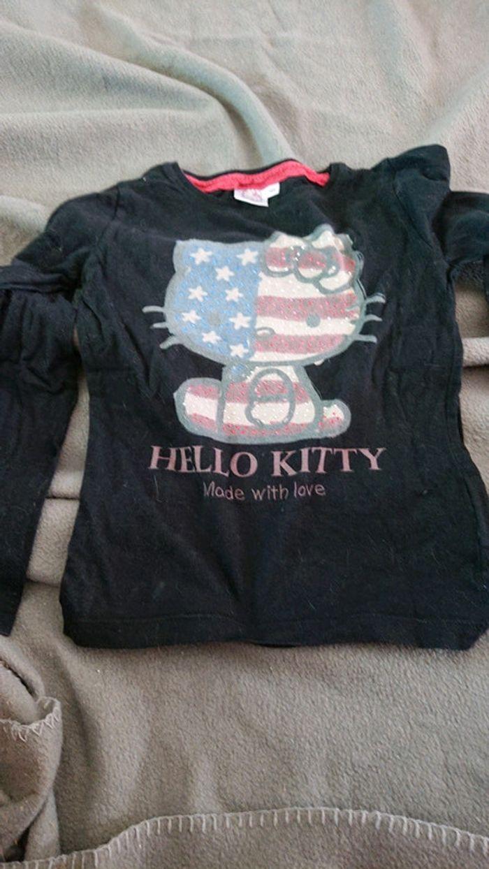 T. Shirt hello kitty 10 ans - photo numéro 1