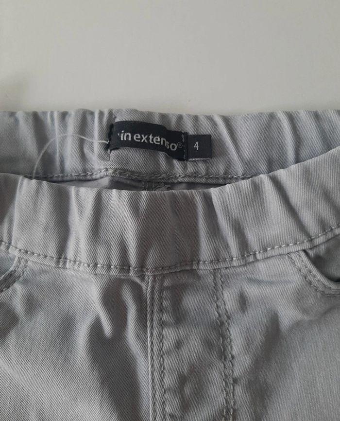 Lot pantalon multimarques gris taille 4 ans / 104 cm - photo numéro 6