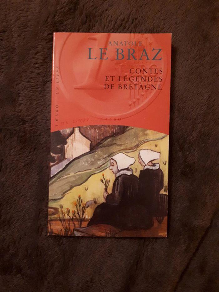 Livre Contes et légendes de Bretagne, Anatole Le Braz - photo numéro 1