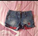 Short en jean fillette 10 ans