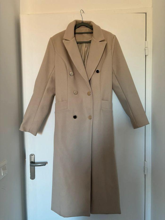 Manteau long ceinturé femme neuf S - photo numéro 10