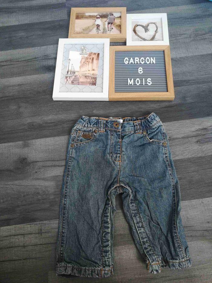 Pantalon jeans bleu