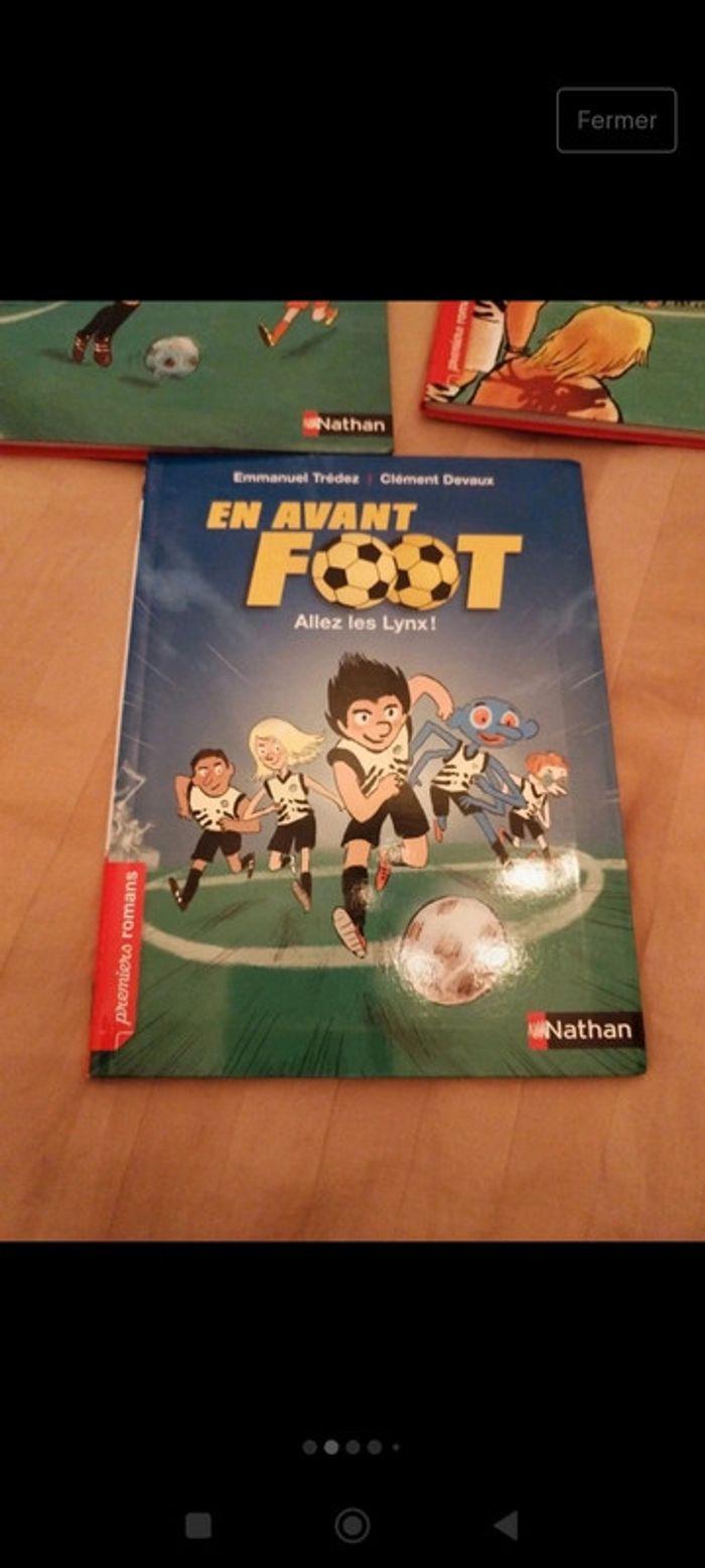 Lot livres en avant foot - photo numéro 2