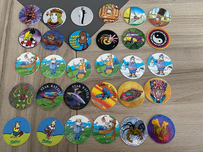 Lot de 88 pogs vintage - photo numéro 1