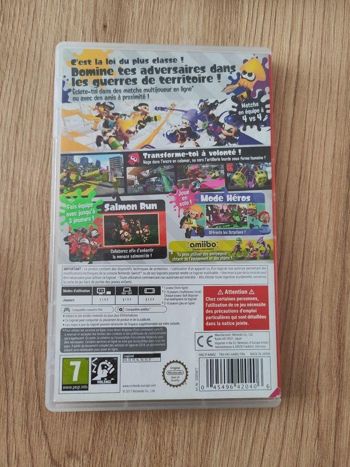 Jeu de Nintendo Switch Splatoon 2 - photo numéro 2