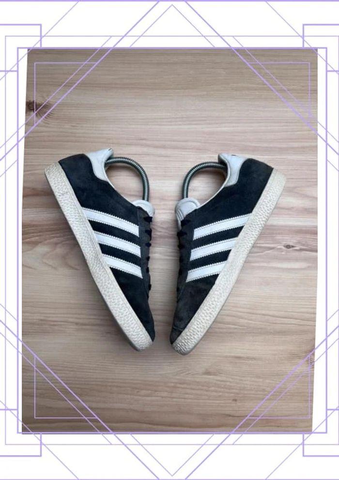 👟 Adidas Gazelle Noir Pointure FR 37 1/3 US 5 👟 - photo numéro 2