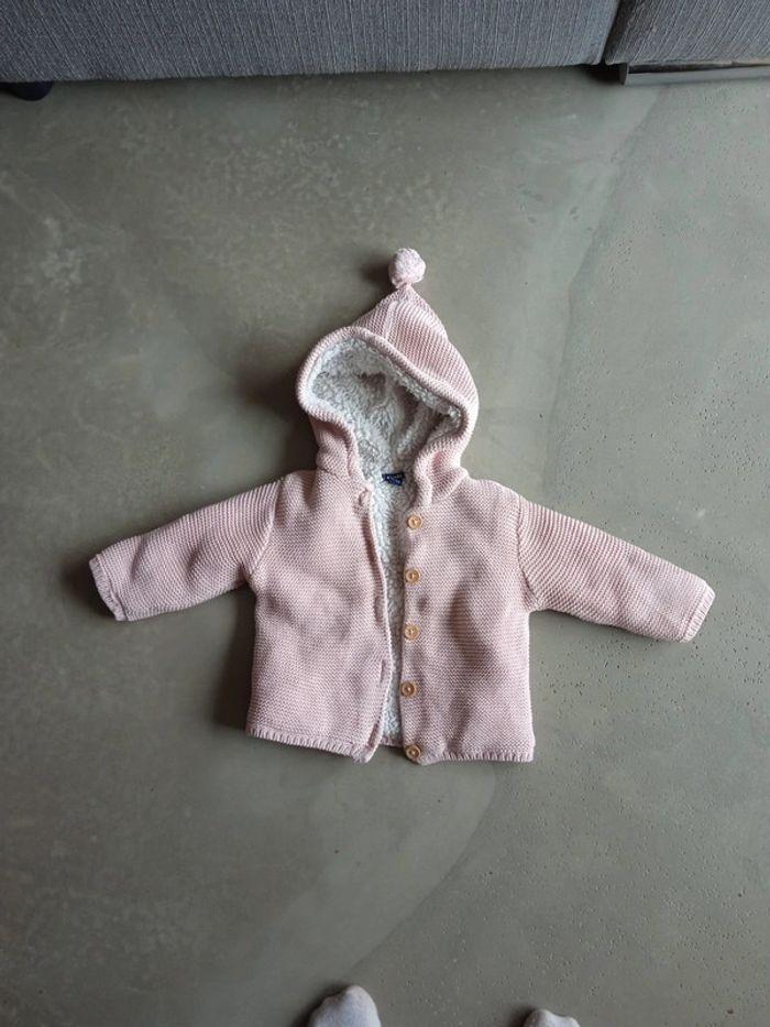 Veste polaire bébé fille 9 mois - photo numéro 1