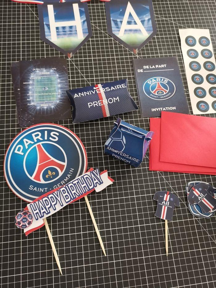 Pack Anniversaire sur le thème PSG - photo numéro 3