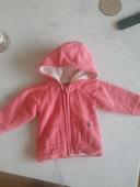 Veste polaire rose