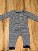 Pyjama bébé bleu