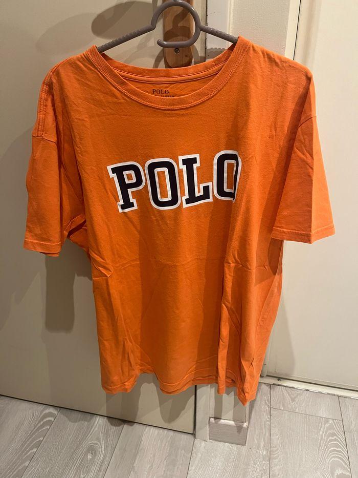 T shirt Polo Ralph Lauren orange - photo numéro 1