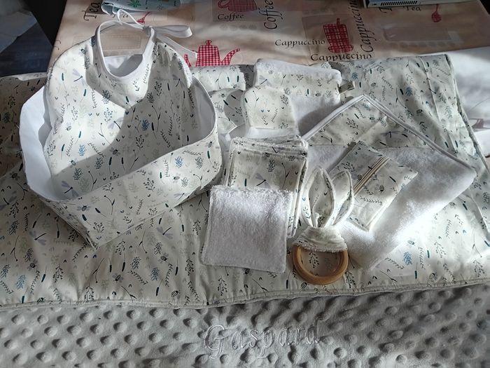 Vend kit bébé  en tissu coton et éponge - photo numéro 5