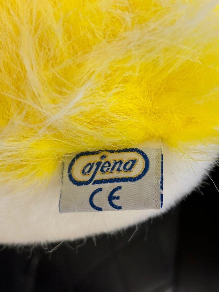 Grande peluche canard oiseau animal jaune Ajena - photo numéro 6