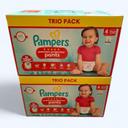 Lot de 2 Trio Pack de 93 (donc 186) couches Pampers Premium Protection  Pants [taille 4 : 9 à 15 kg]