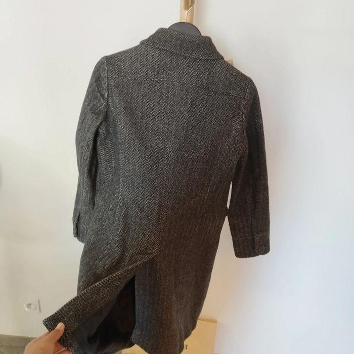 Comptoir Des Cotonniers Manteau long en laine Gris anthracite - photo numéro 13