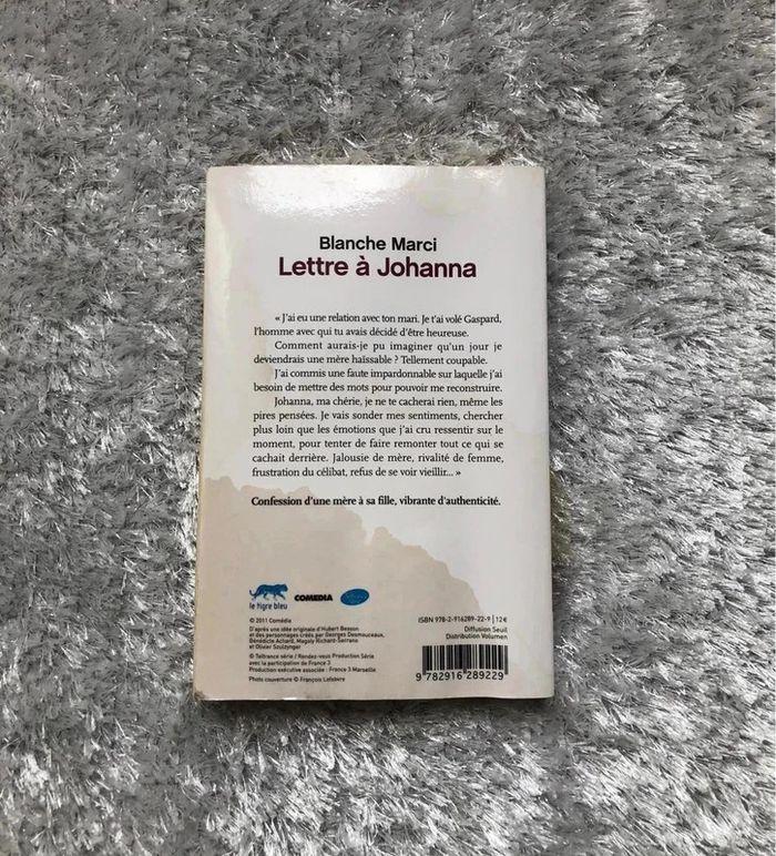 Livre : Lettre à Johanna Plus Belle La Vie - photo numéro 2