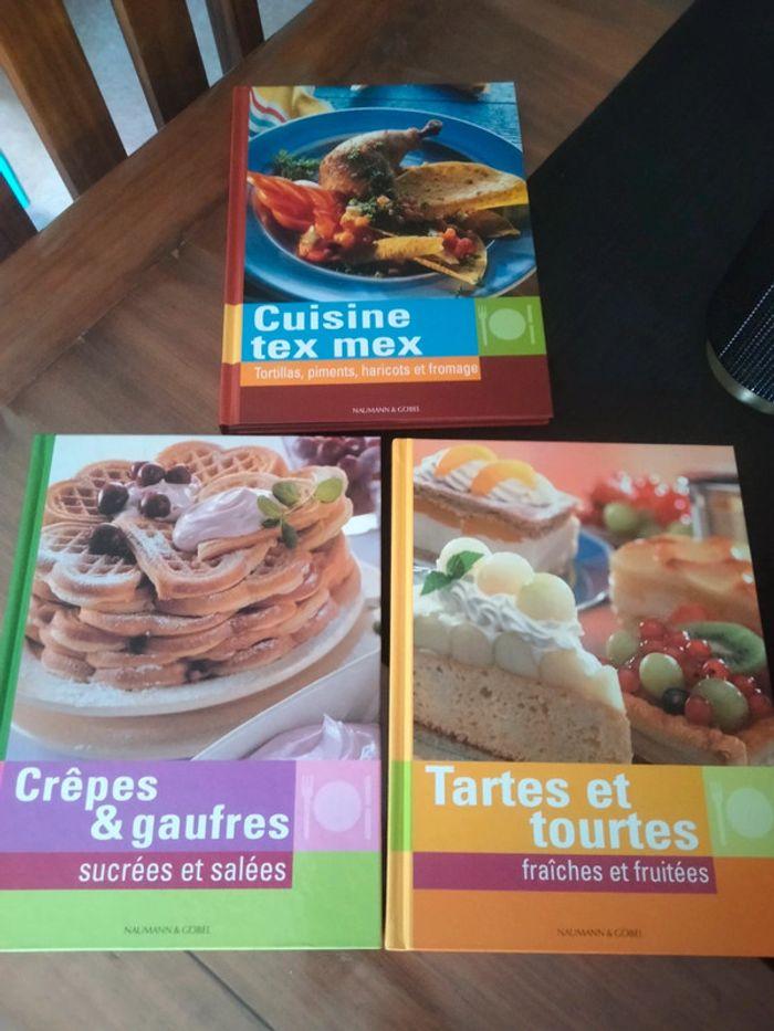 Lot 3 livres cuisine naumann & gobel