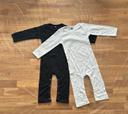 Lot de 2 grenouillères / body Neuf 12 mois