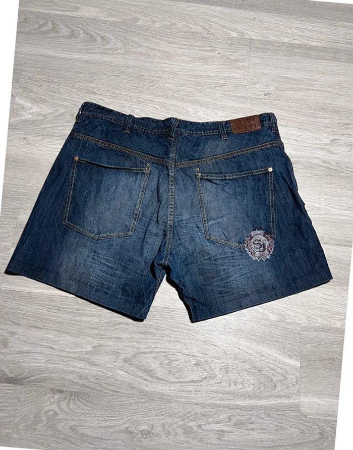 🩳 Short vintage hip hop Sean John en jean Bleu Taille XL 🩳 - photo numéro 1