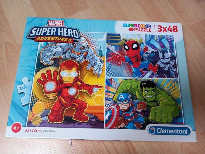 3 puzzles Marvel - photo numéro 1