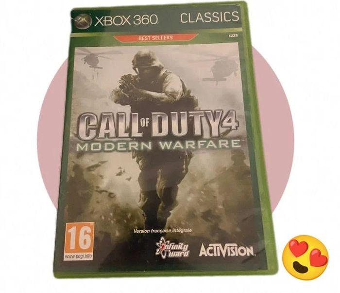 🧩 jeux Xbox 360 call of dutty 4 modern warfare bon état 🧩 - photo numéro 1