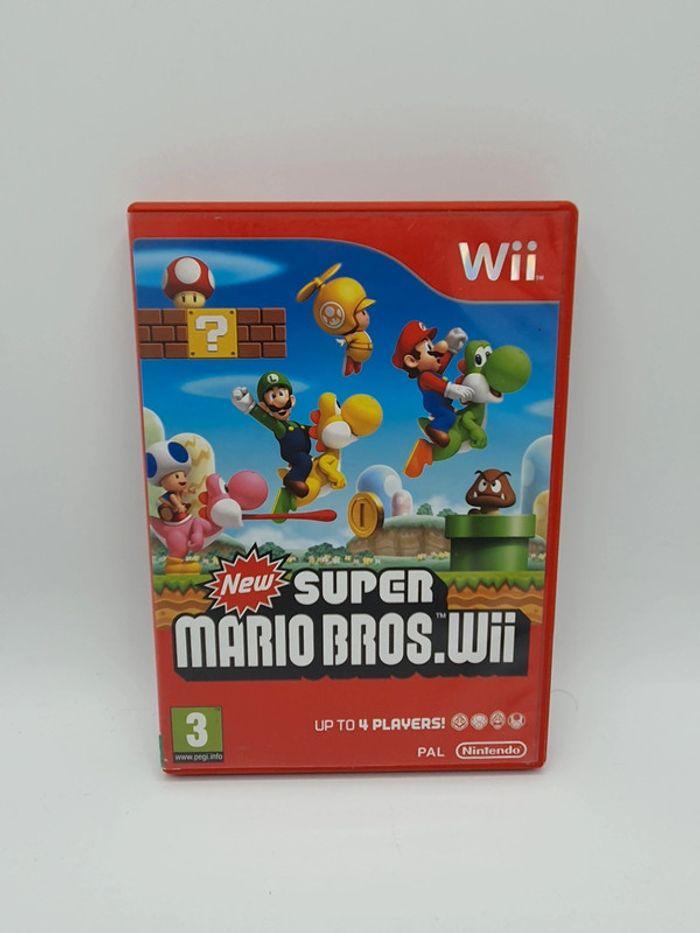 Jeu Wii New super Mario bros. Wii - photo numéro 1