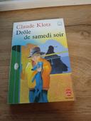 LIVRE DROLE DE SAMEDI SOIR DE CLAUDE KLOTZ