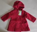 Manteau fille 18 mois framboise Vertbaudet NEUF