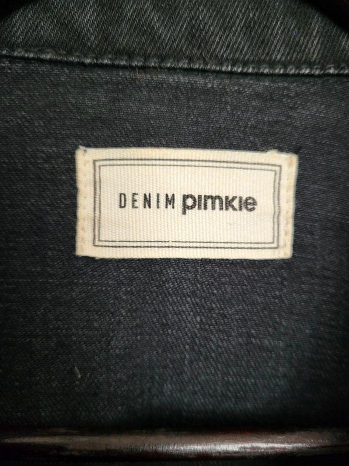 Veste en jean noire Pimkie Taille 38 - photo numéro 7