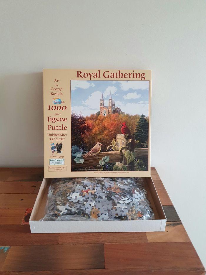 Puzzle 1000 pièces Royal rassemblement 💛 - photo numéro 1