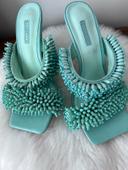 Sandales talons et perles